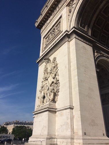 Arc de Triomphe Relief