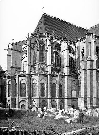 Saint-Denis flying buttresses