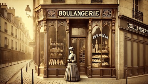Romanticized bakery