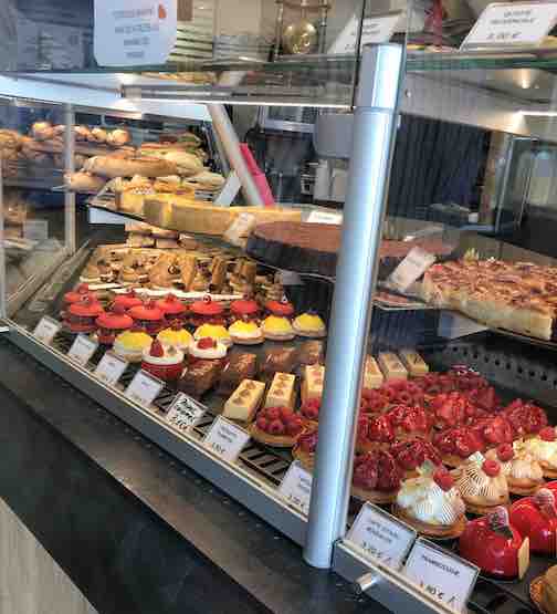 Pastry counter
