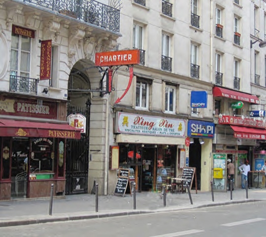 Chartier entrance