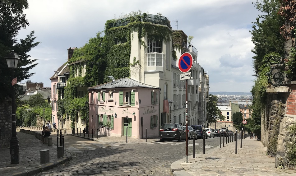 Montmartre down the hill