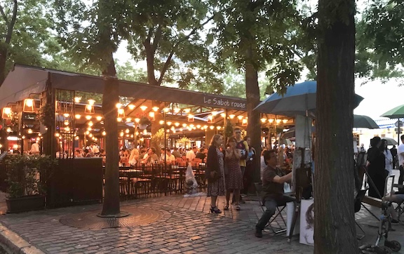 Montmartre Painters, Place du Tertre