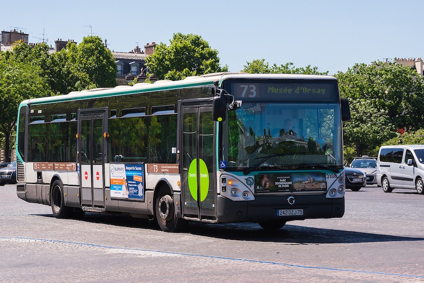Parisian bus