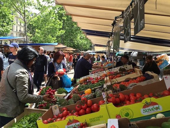 Place Maubert market