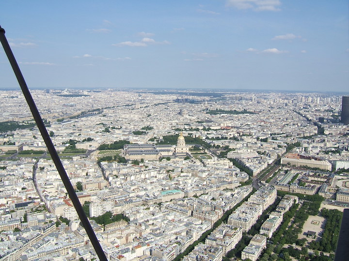 View from Eiffel Tower